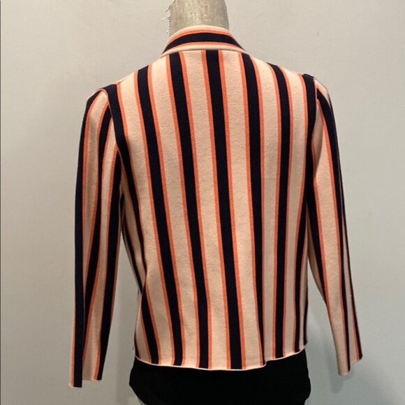 Ann Taylor Striped Open Blazer Size Medium - Picture 5 of 13
